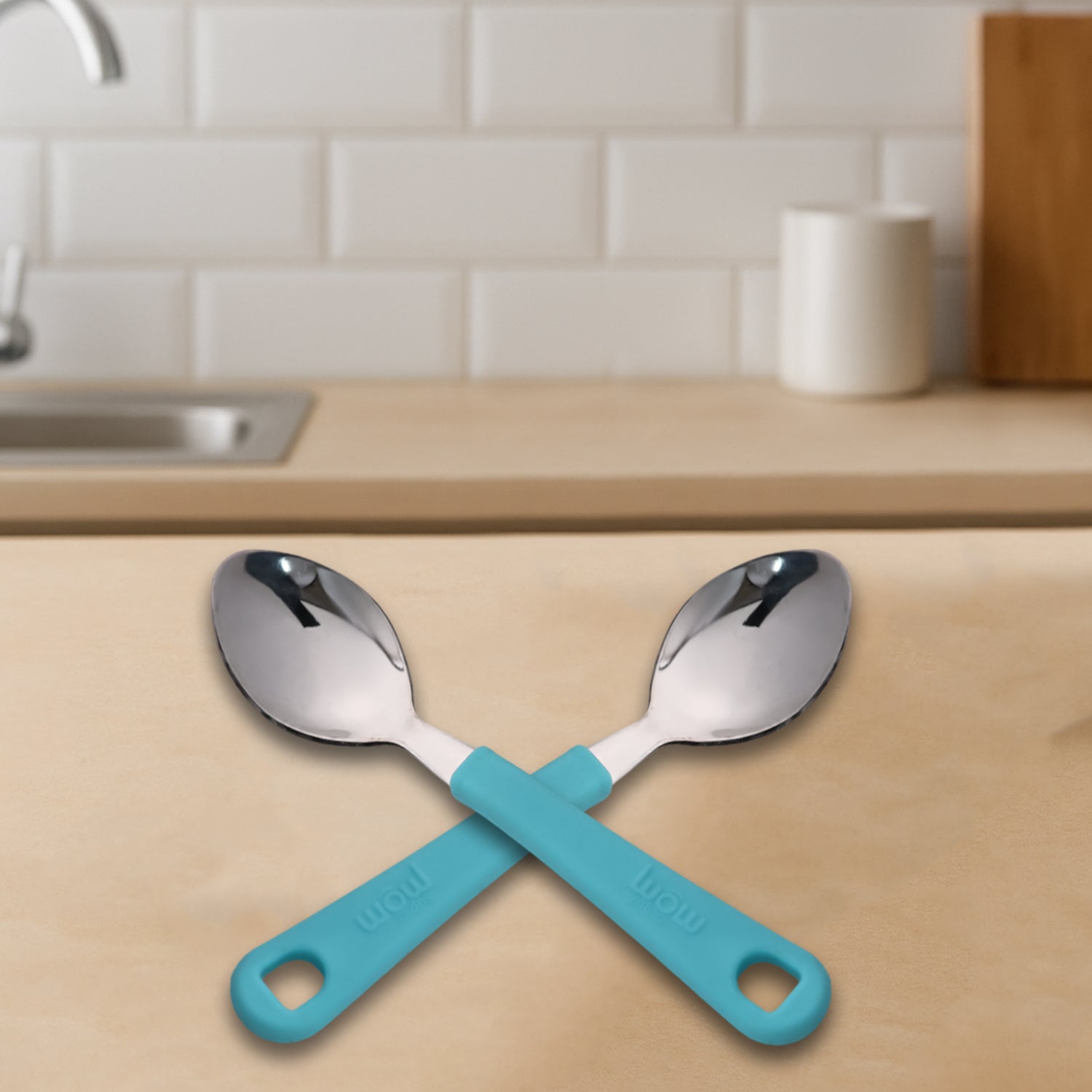 Supermom Stainless Steel Tea Spoon (6 Pc Set) Supermom Stainless Steel Tea Spoon (6 Pc Set)